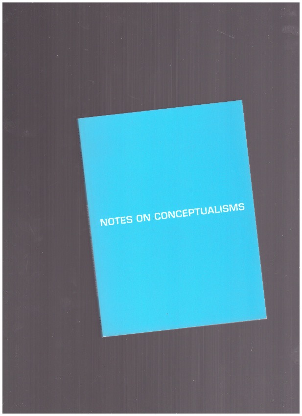 PLACE, Vanessa; FITTERMAN, Robert - Notes on conceptualisms